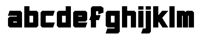Armorhide Bold Font LOWERCASE
