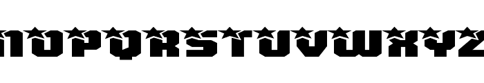 Army Rangers Regular Super-Expanded Font UPPERCASE