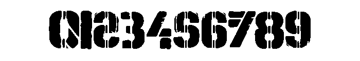Army of Death Font OTHER CHARS