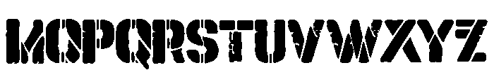 Army of Death Font LOWERCASE