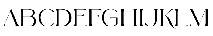 Arolse Belmonteria Serif Font UPPERCASE