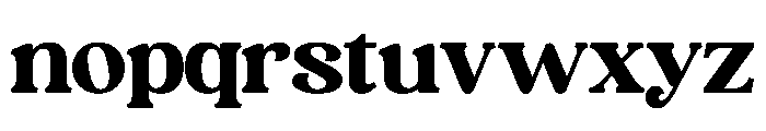 Aroma Vintage Font LOWERCASE