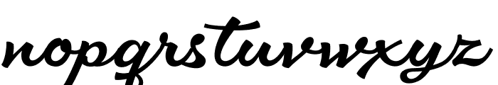 Aromia Script Medium Font LOWERCASE