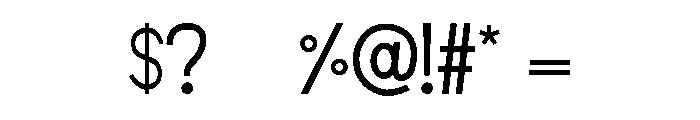 Arpoador Font OTHER CHARS