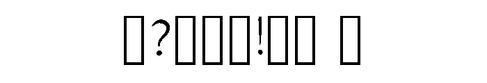 Arras Regular Font OTHER CHARS