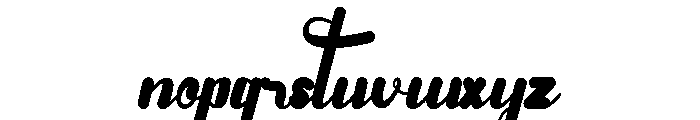 Arrival Demo Font LOWERCASE