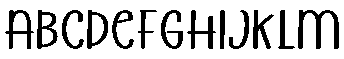 Arrival Heavenlight Font UPPERCASE