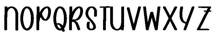 Arrival Heavenlight Font UPPERCASE