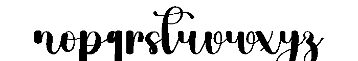 Arrival Heavenlight Font LOWERCASE