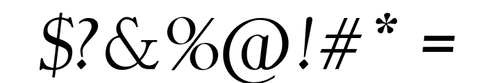 Arrowhead I Shaha Italic Font OTHER CHARS