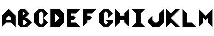 Arrowhead Regular Font LOWERCASE