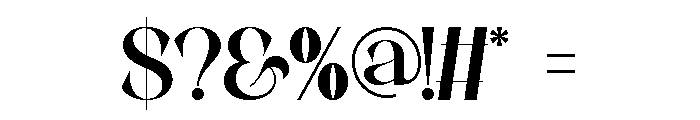 Arseky Font OTHER CHARS