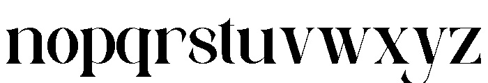 Arseky Font LOWERCASE