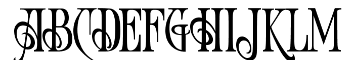 Art-Victorian Font UPPERCASE