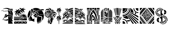 ArtDeco Font UPPERCASE