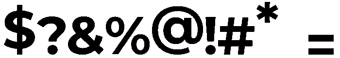 Artega Font OTHER CHARS