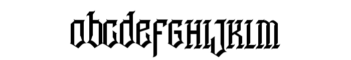 Arthur Regular Font LOWERCASE
