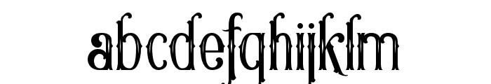 Artisocrat-Regular Font LOWERCASE