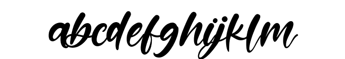 Artistic Calligraphy Font LOWERCASE
