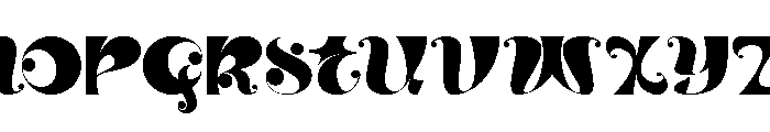 Artistic Writing Demo Regular Font UPPERCASE