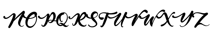 ArtisticCalligraphy Font UPPERCASE