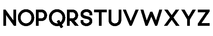 Artistry Black Font LOWERCASE