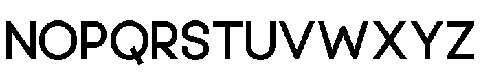 Artistry Bold Font LOWERCASE