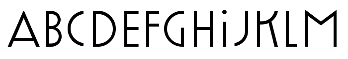 Artographie Thin Font LOWERCASE
