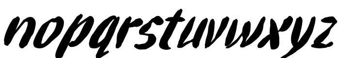 Artsy Morning Font LOWERCASE