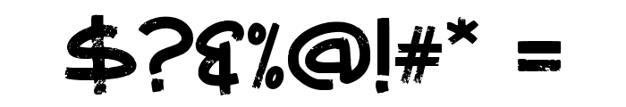Artsytechra Font OTHER CHARS
