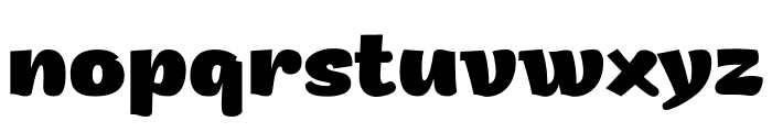 Arturo Trial ExtraBold Font LOWERCASE