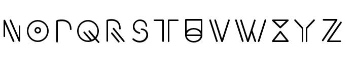 Artypa-Regular Font LOWERCASE