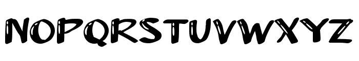 Arush Shiny Font LOWERCASE