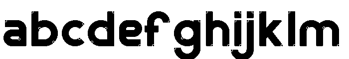 Arysvo Font LOWERCASE