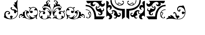 Arabesque Ornaments 2 Regular Font OTHER CHARS