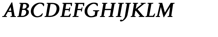 Aragon Bold Italic Font UPPERCASE