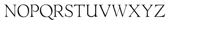 Aramus Regular Font UPPERCASE