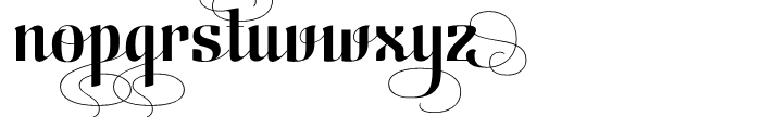 Aranjuez Regular Font LOWERCASE