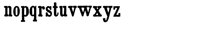 Archive Antiqua Extra Condensed Font LOWERCASE
