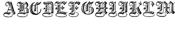 Archive Copperplate Text Font UPPERCASE
