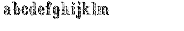 Archive Ironlace Regular Font LOWERCASE