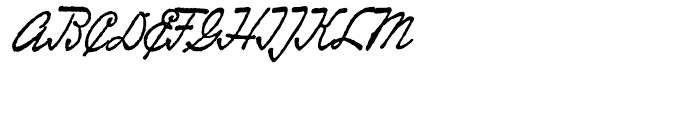 Archive Magno Script Font UPPERCASE