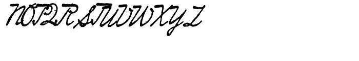 Archive Magno Script Font UPPERCASE