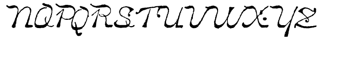 Archive Salisbury Script Font UPPERCASE