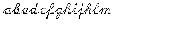 Archive Salisbury Script Font LOWERCASE