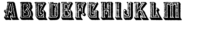Archive Western Iron Regular Font UPPERCASE