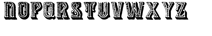 Archive Western Iron Regular Font UPPERCASE