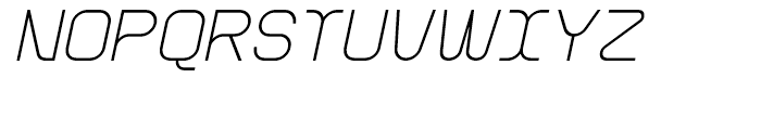 Arcle Italic Font UPPERCASE