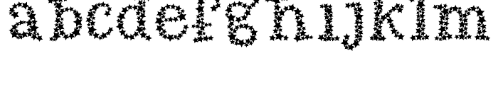Arco Star Bright Font LOWERCASE
