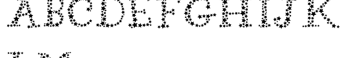 Arco Star Regular Font UPPERCASE